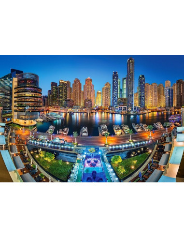 Port In Dubai, Puzzle Castorland, 1000 Piese,Uniq104222