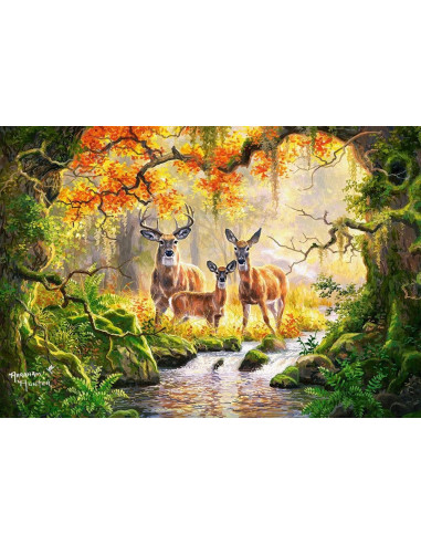 Familie Roiala, Puzzle Castorland, 1000 Piese,Uniq104253