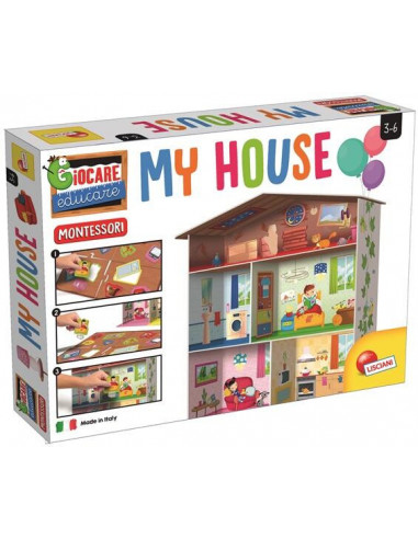 Joc Montessori Maxi - Casuta mea,LEX72477