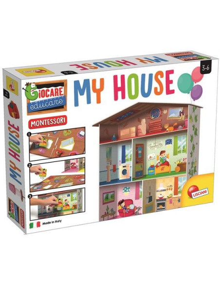 Joc Montessori Maxi - Casuta mea,LEX72477