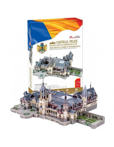 Romania Puzzle Cubic Fun Castelul Peles 3D, 179 De