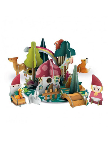 Puzzle 3D - Padurea piticilor,978-88-303-0301-0