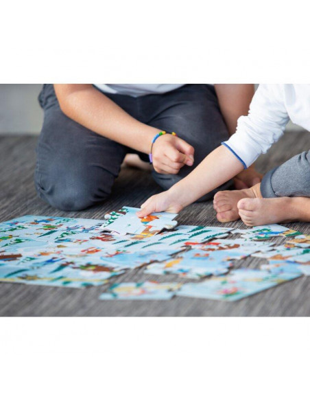 Puzzle (30 piese) cu carte - La sanius,978-88-303-0154-2