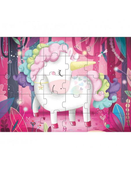 Puzzle (30 piese) cu carte - Unicorn,978-88-303-0171-9