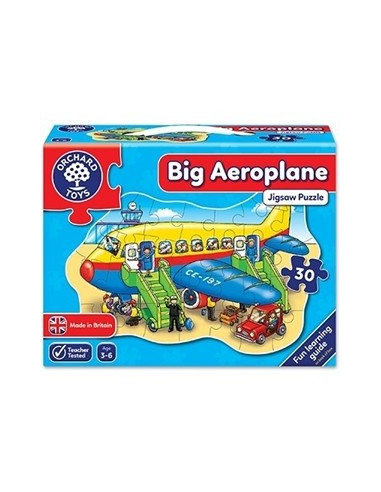 Puzzle de podea Avion (30 piese) BIG AEROPLANE,OR273