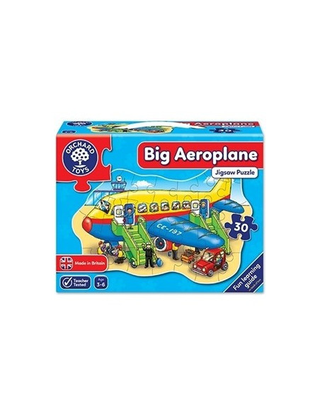 Puzzle Orchard Toys De Podea Avion Big Aeroplane,30 Piese Puzzle Orchard Toys De Podea Avion Big Aeroplane,30 Piese