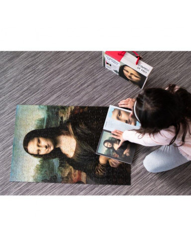 Puzzle Mona Lisa (300 piese+carte),978-88-303-0112-2