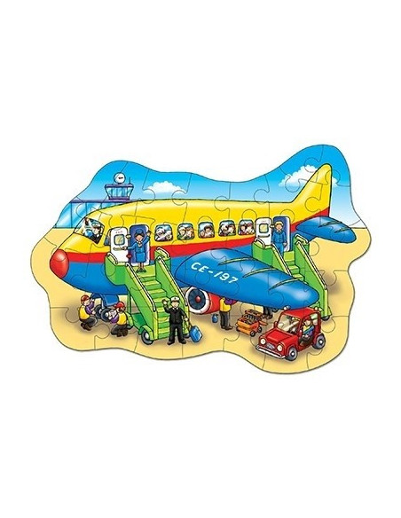 Puzzle de podea Avion (30 piese) BIG AEROPLANE,OR273 Puzzle de podea Avion (30 piese) BIG AEROPLANE,OR273
