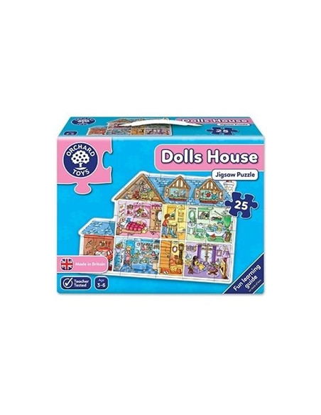 Puzzle de podea Casa (25 piese) DOLLS HOUSE JIGSAW,OR245 Puzzle de podea Casa (25 piese) DOLLS HOUSE JIGSAW,OR245