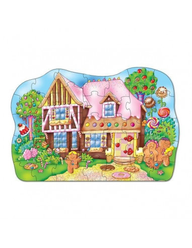 Puzzle Orchard Toys De Podea Casuta De Turta Dulce Gingerbread