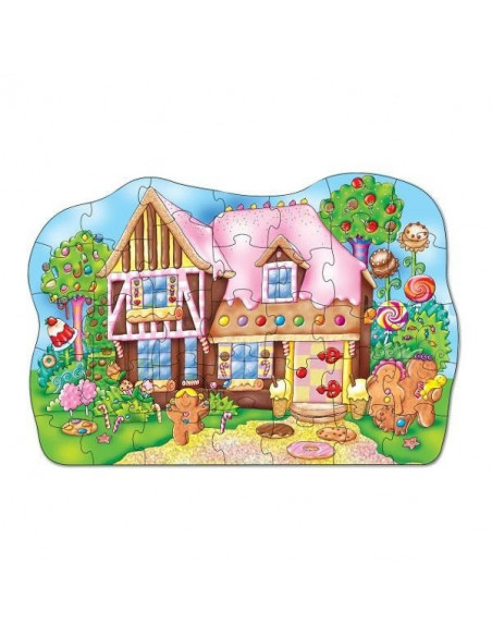 Puzzle Orchard Toys De Podea Casuta De Turta Dulce Gingerbread