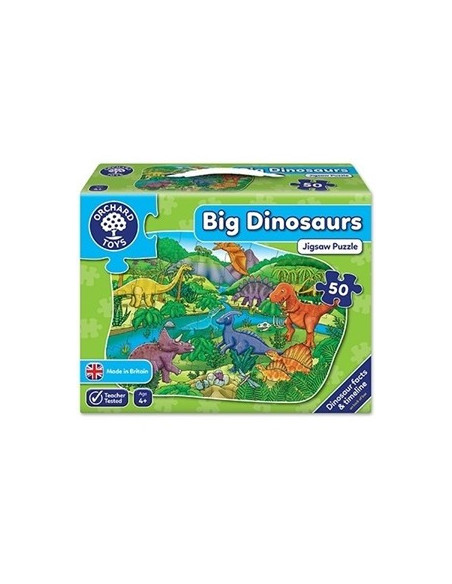 Puzzle de podea Dinozauri (50 piese) BIG DINOSAURS,OR256