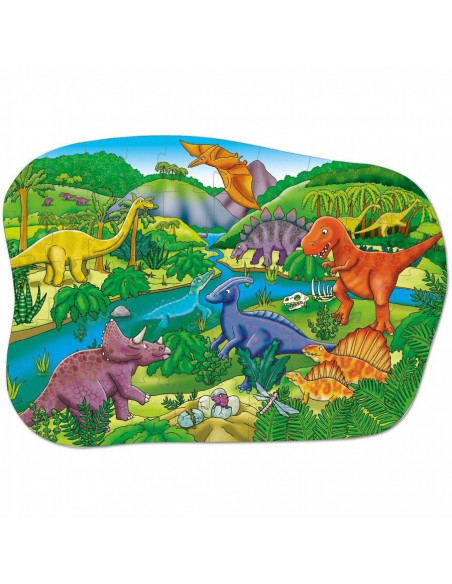 Puzzle de podea Dinozauri (50 piese) BIG DINOSAURS,OR256