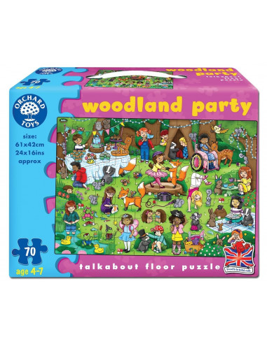 Puzzle Orchard Toys De Podea Petrecerea Din Padure Woodland