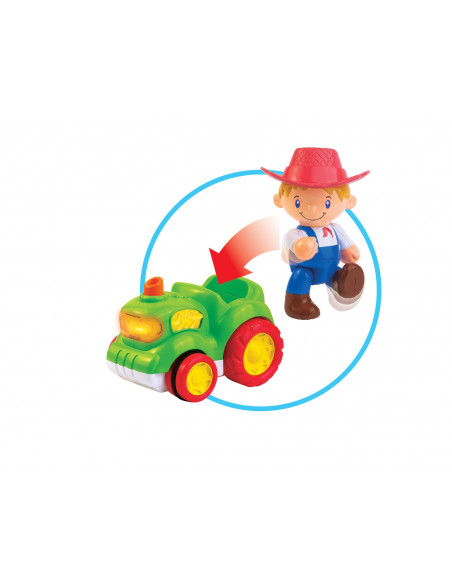 Jucarie muzicala - Tractorul de la ferma,4538T