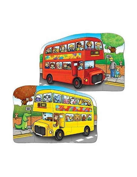 Puzzle fata verso Autobuz (12 piese) LITTLE BUS,OR301 Puzzle fata verso Autobuz (12 piese) LITTLE BUS,OR301