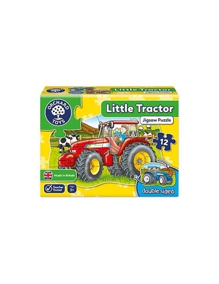 Puzzle fata verso Tractor (12 piese) LITTLE TRACTOR,OR300