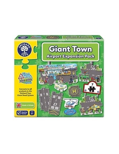 Puzzle gigant de podea Aeroport (9 piese) GIANT ROAD EXPANSION
