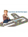 Puzzle gigant de podea Aeroport (9 piese) GIANT ROAD EXPANSION