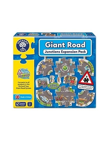 Puzzle Orchard Toys Gigant De Podea Intersectii Giant Road