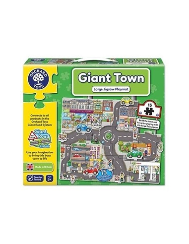 Puzzle gigant de podea Orasul (15 piese) GIANT TOWN JIGSAW,OR288