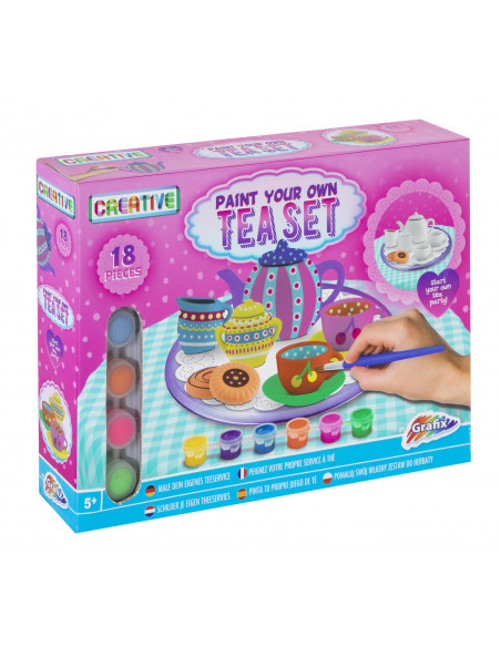 Set creativ - Picteaza setul de ceai,250010