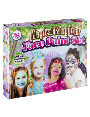 Set pictura pe fata - Regatul magic,R65-0073/S/GE