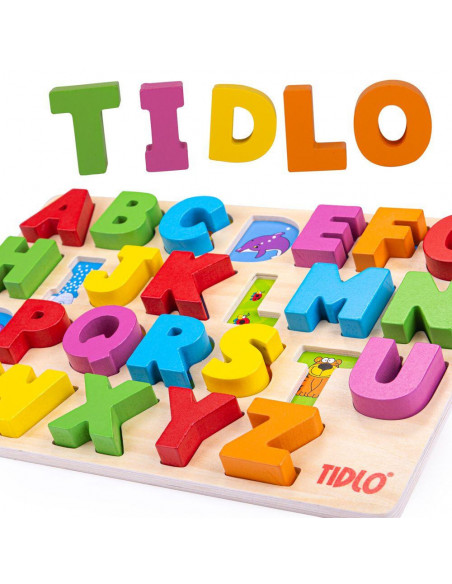 Puzzle alfabet - Litere mari,T0016