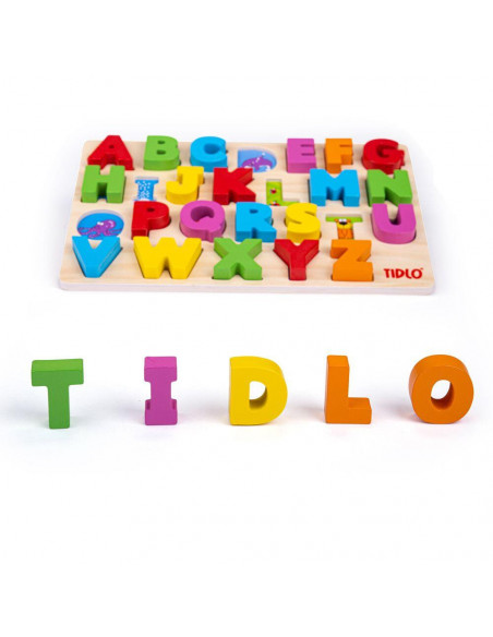 Puzzle alfabet - Litere mari,T0016