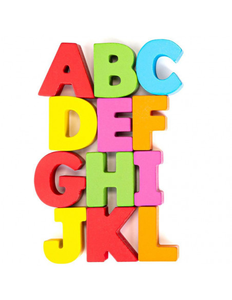 Puzzle alfabet - Litere mari,T0016