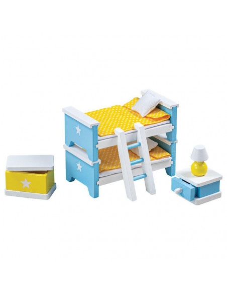 Mobilier pentru casuta papusii - Dormitor,T0223