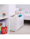 Ladita pentru jucarii alba,T0168