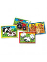 Set 4 Puzzle Orchard Toys La Ferma Piese Farm Four In A Box, 4 Set 4 Puzzle Orchard Toys La Ferma Piese Farm Four In A Box, 4