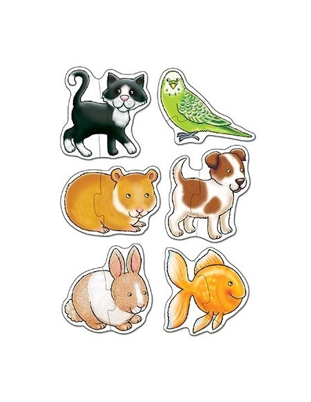 Set 6 puzzle Animale de companie (2 piese) PETS,OR206
