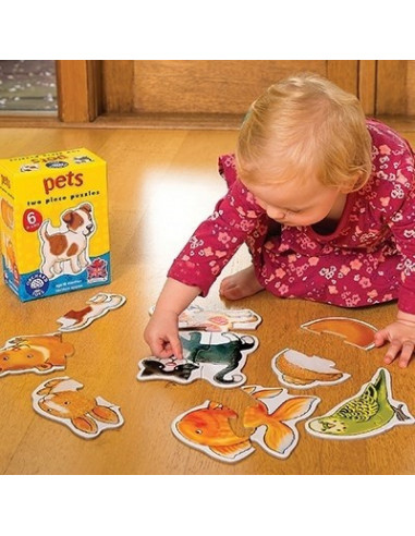 Set 6 puzzle Animale de companie (2 piese) PETS,OR206