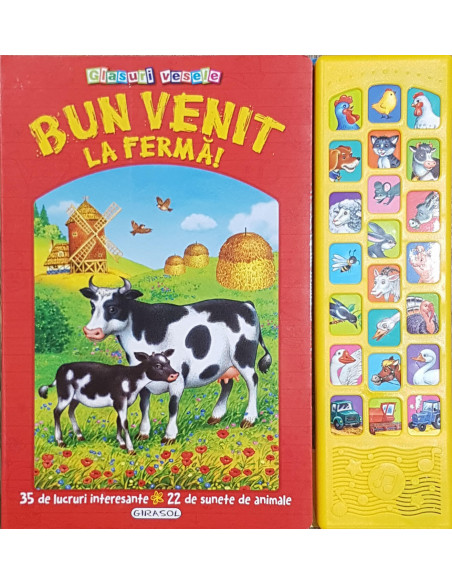 Glasuri vesele - Bun venit la ferma!,978-606-024-108-9