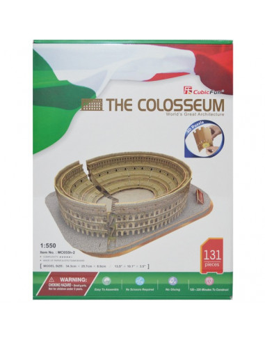 Puzzle 3D Colosseum, 131 Piese,16786