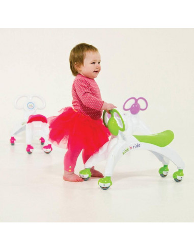 Vehicul fara pedale - Walk 'n' Ride (verde),SI3000GR