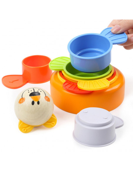 Joc de indemanare - Piramida cu animalute,120322