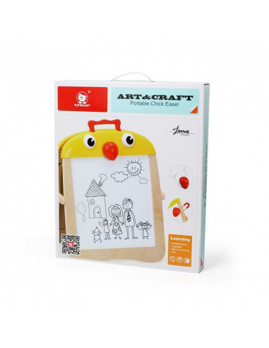 Tablita magnetica 2 in 1 - Puisorul vesel,120300