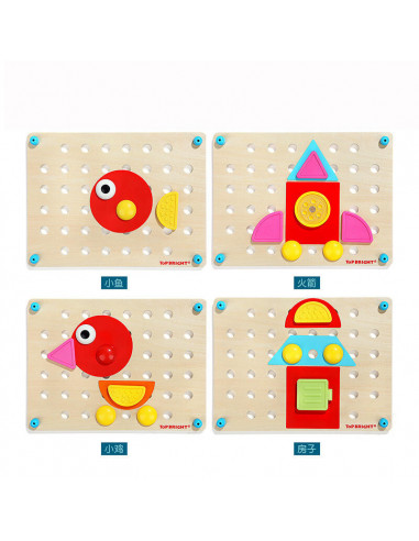 Set creativ 8 in 1 - Mozaic,130895