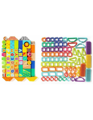 Set de constructie - Animalute salbatice,120347