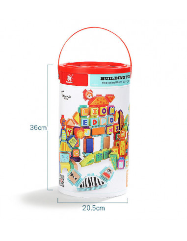 Set de constructie - Animalute salbatice,120347