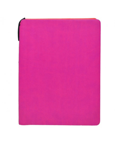 Set Office - Agenda A5 Nedatata Roz, 120 File cu Pix si Stilou