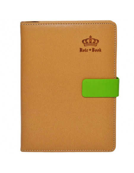 Set Office 13 - Agenda A5 Nedatata Maro deschis cu magnet, 120