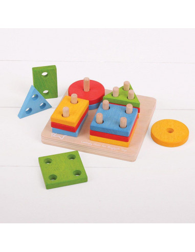 Joc de sortare - 4 forme geometrice,BB094