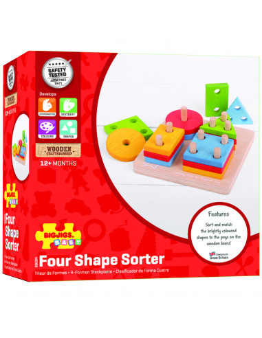 Joc de sortare - 4 forme geometrice,BB094