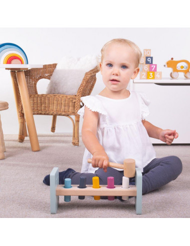 Jucarie pentru percutie (pastel),33011