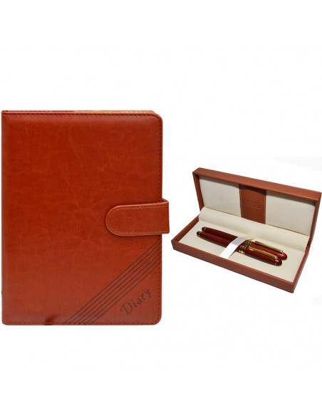 Set Office 10 - Agenda A5 Nedatata Maro cu magnet, 120 File cu Set Office 10 - Agenda A5 Nedatata Maro cu magnet, 120 File cu