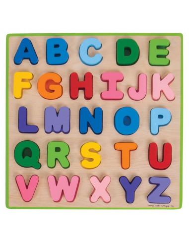 Puzzle colorat - alfabet,BB055